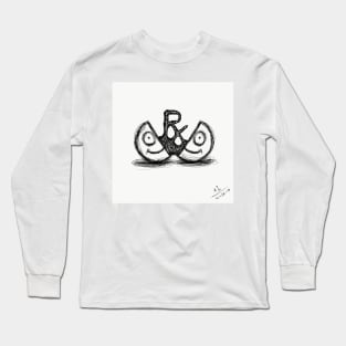 Pharmacy Related Scribble No. 2 Long Sleeve T-Shirt